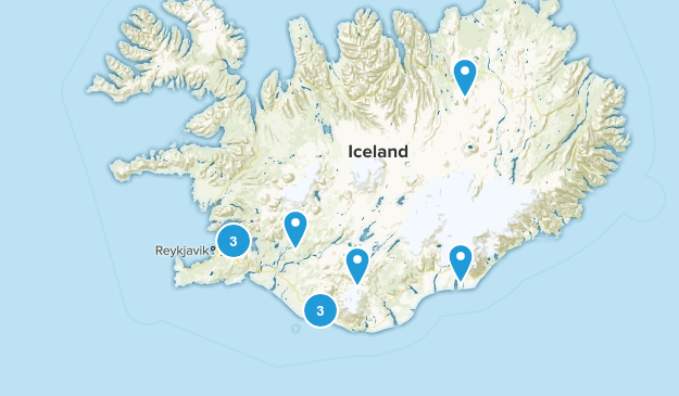 iceland Map