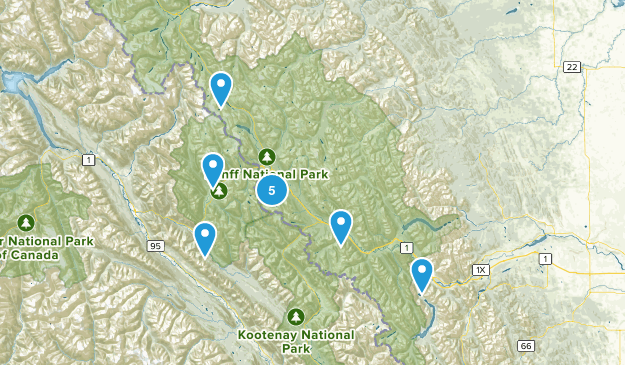 Banff Map
