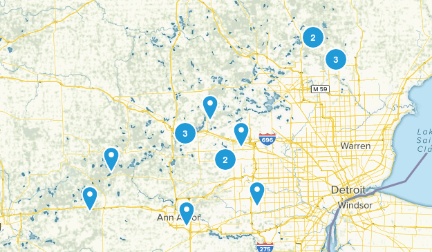 Marathon Training 5-7 Miles Map