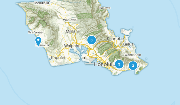 Tough Honolulu Map