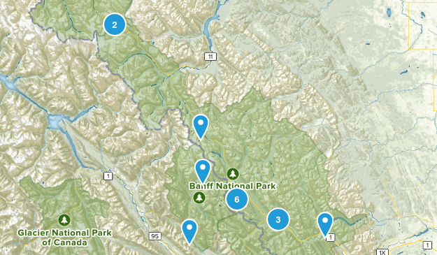 Banff Map