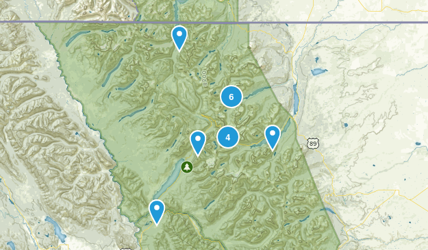 glacier Map
