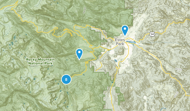 Estes Park Map