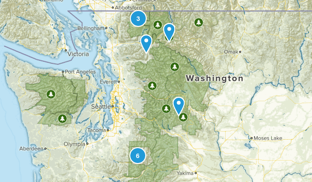 Cascades Roadtrip Map
