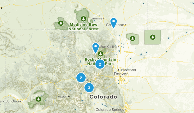 June / Waterfalls Map