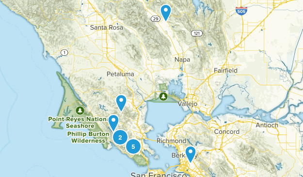 Marin County Map