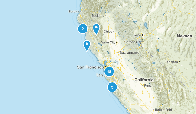 Dog Friendly Hikes Map
