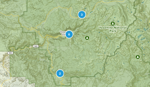 Yosemite Map