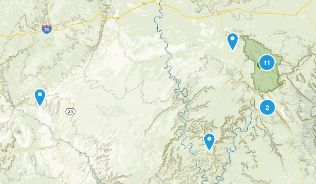 Moab trip Map