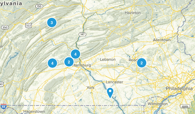 PA Trails Map