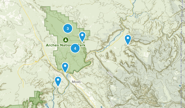 Moab Map