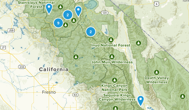 Yosemite Map
