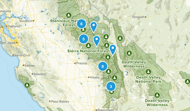 Fresno area Map