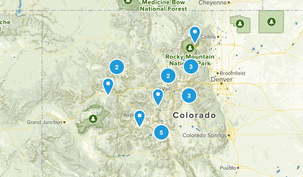 Backpacking Map