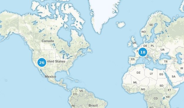 want to hike Map