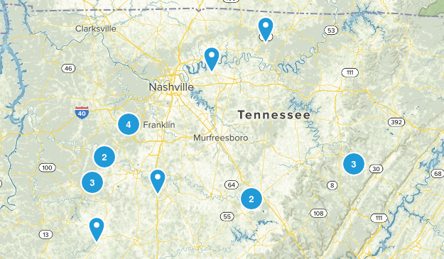 Hiking Adventures Map