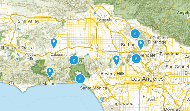 Mt. Whitney Training Hike Map