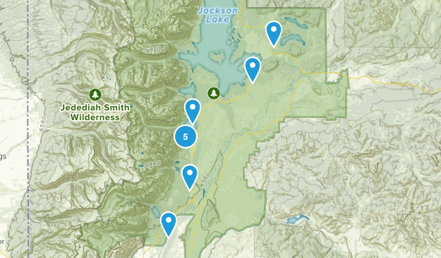 Grand Teton Map