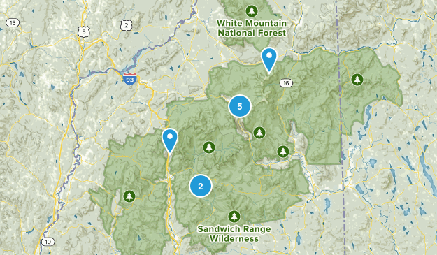 4000footers Map