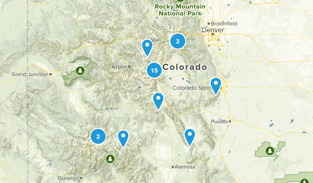 14ers Map