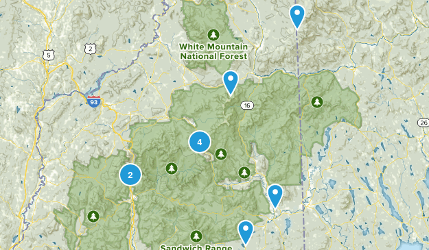 new hampshire Map