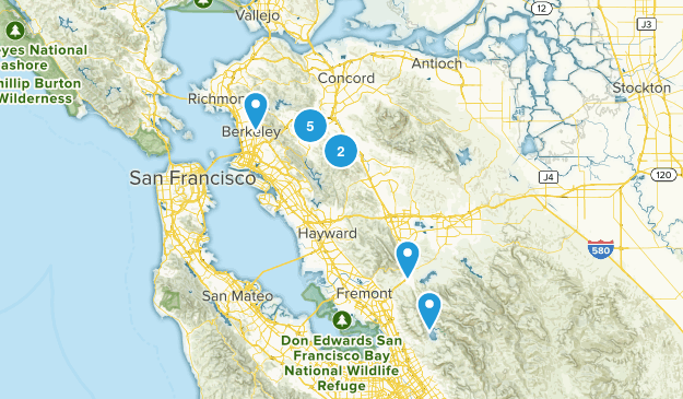 E Bay Hills Map