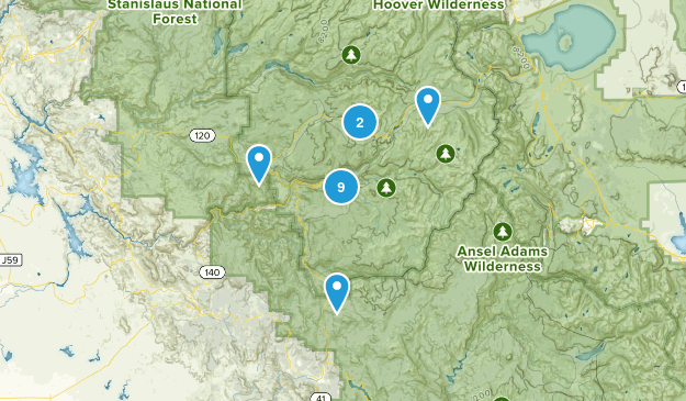Yosemite Map