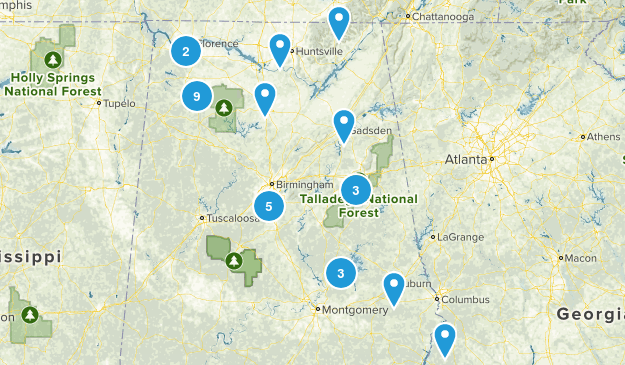Alabama Map