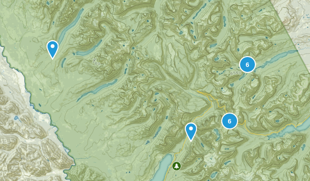 Glacier National Park Map