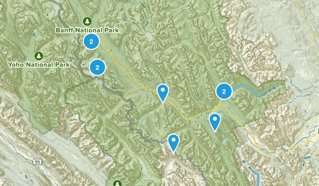 Banff Map