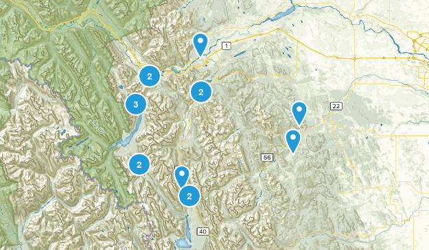 kananaskis Map