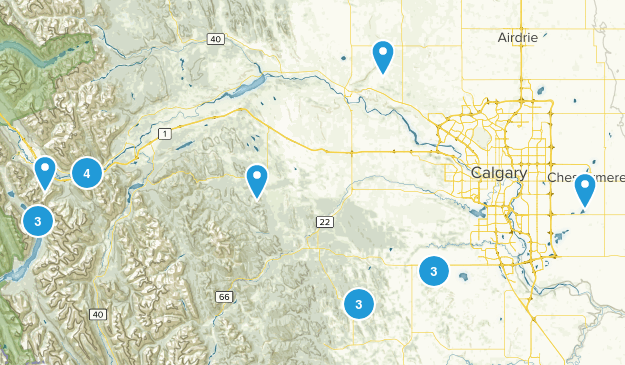 Alberta Area (randoms) Map