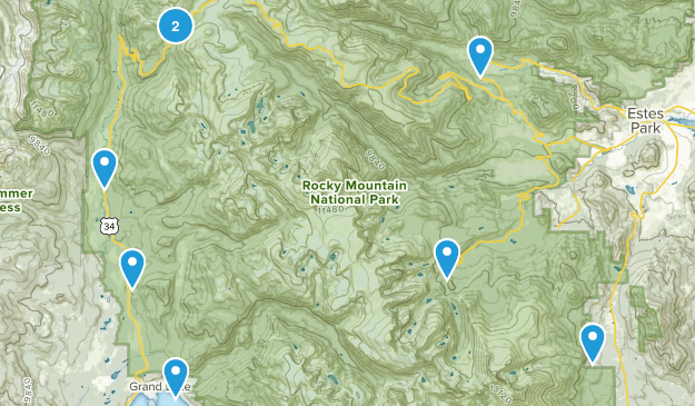RMNP Map
