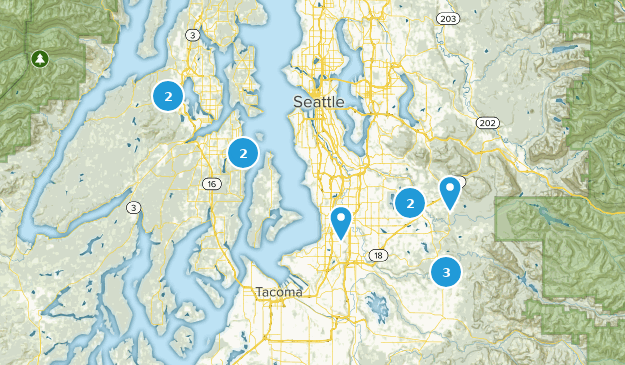 Hikes with Keller Map