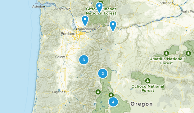 5-8 Miles - top Map