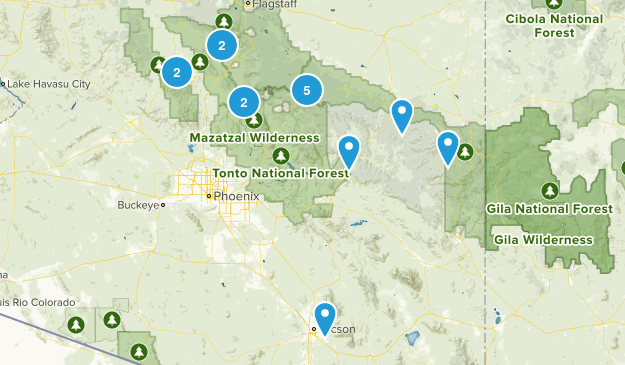 Trails I want to hike! Map