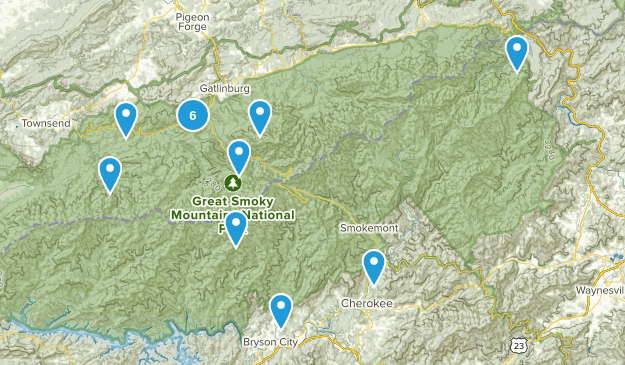 Gatlinburg 2019 Map