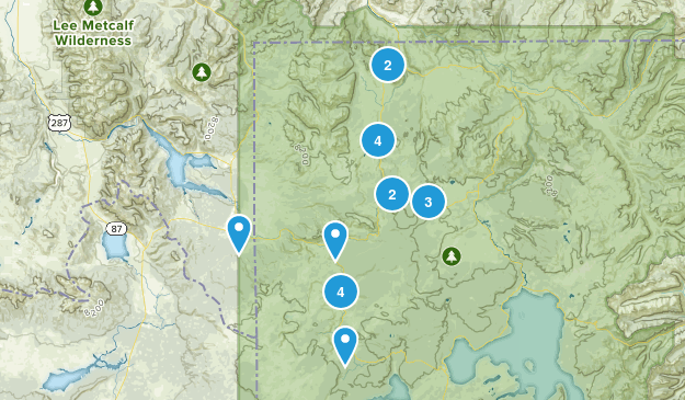 Yellowstone Map