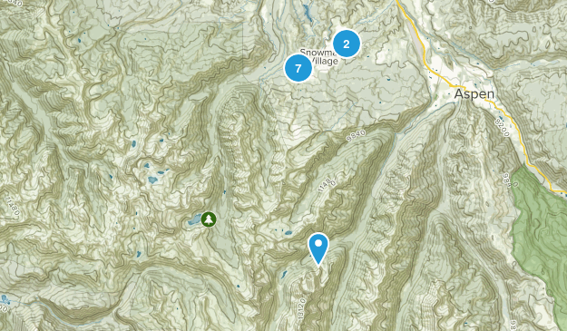 Aspen/Rifle/Snowmass Map