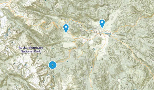 RMNP Map