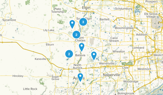 St Charles Map