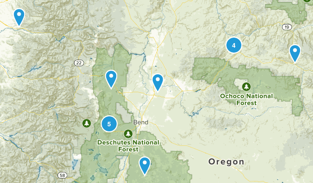 Bend, OR Map
