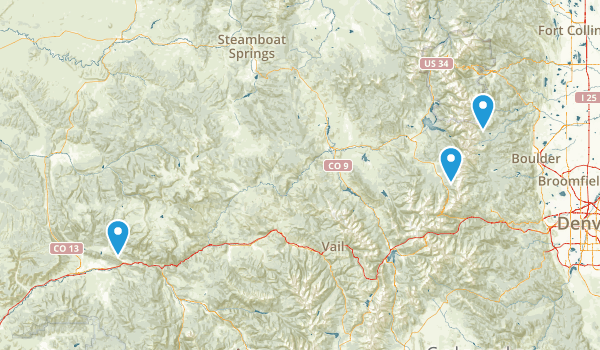 BACKPACKING Map