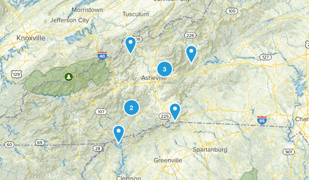 Asheville Map