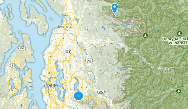 Future Hikes Map