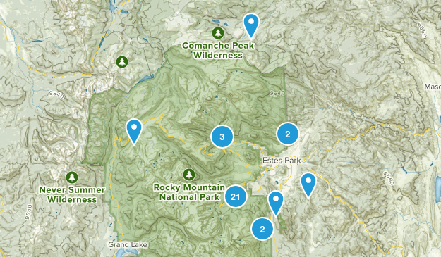 RMNP Map