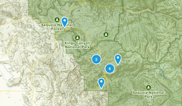 Sequioa Map