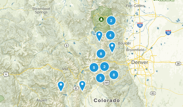 Hikes Daisy Has Completed Map