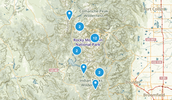 Colorado July Map