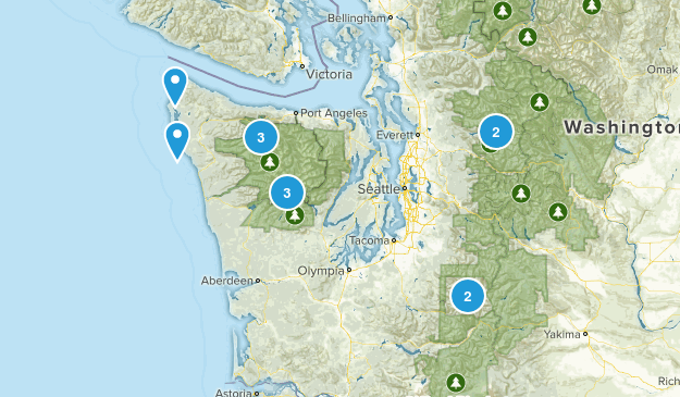 backpacking Map